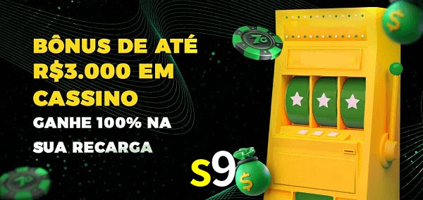 s9 melhor bônus de depósito