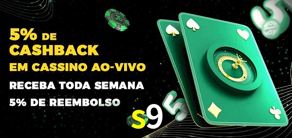 Promoções do cassino ao Vivo s9